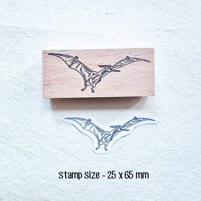 Dinosaurs Jurassic World Natural History Scrapbooking Wooden Stamp