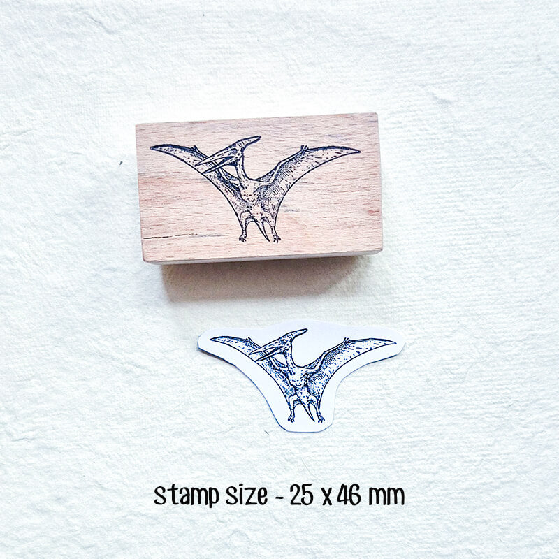 Dinosaurs Jurassic World Natural History Scrapbooking Wooden Stamp