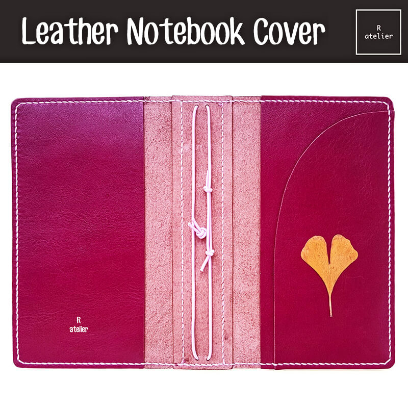 R.atelier B6 / B6 Slim TN Leather Folio | Red Wine