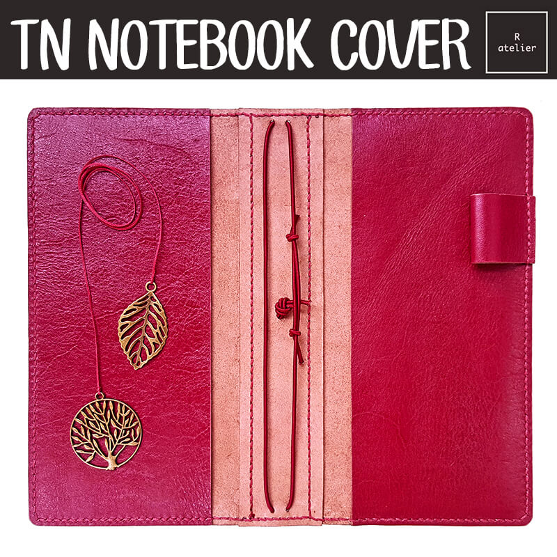 R.atelier Standard TN Leather Notebook Journal Folio Cover