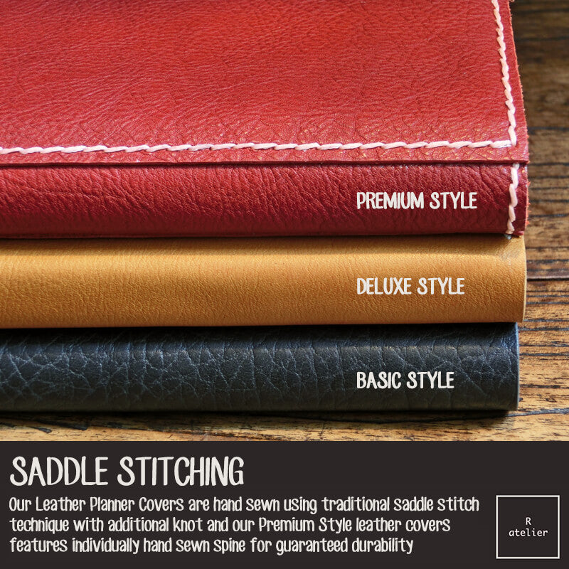 R.atelier Hobonichi A5 Leather Notebook Folio Cover (Premium)