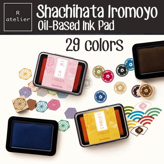 Shachihata Iroyomo Oil-Based Ink Pads