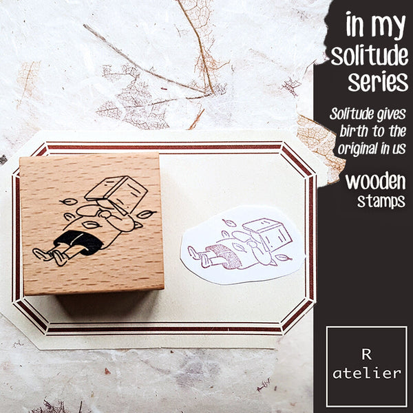 Wooden Stamp Scrapbooking 7 Types Daily Life Stamps for Journaling