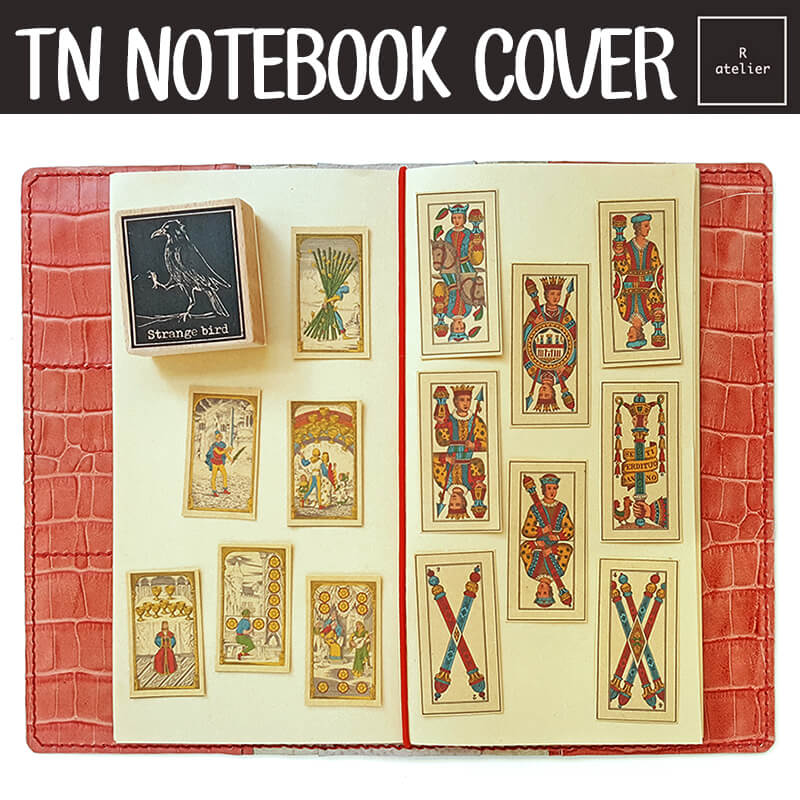 R.atelier Standard TN Leather Notebook Journal Folio Cover