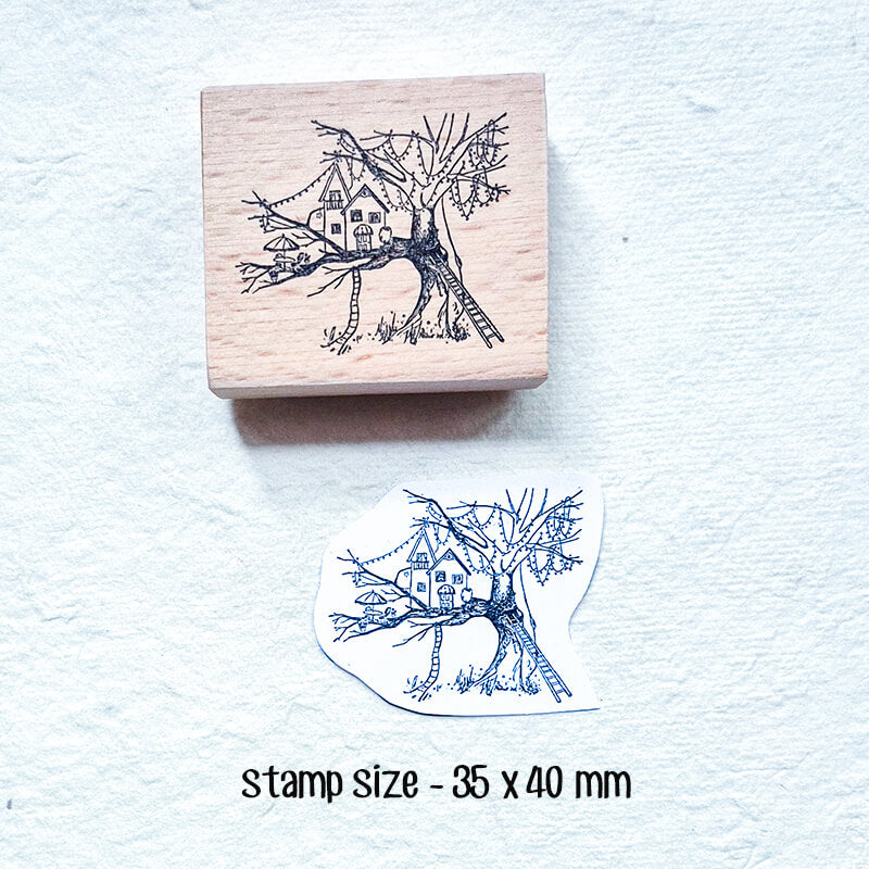 Halloween Trick-or-Treat Hocus Pocus Scrapbooking Wooden Stamps
