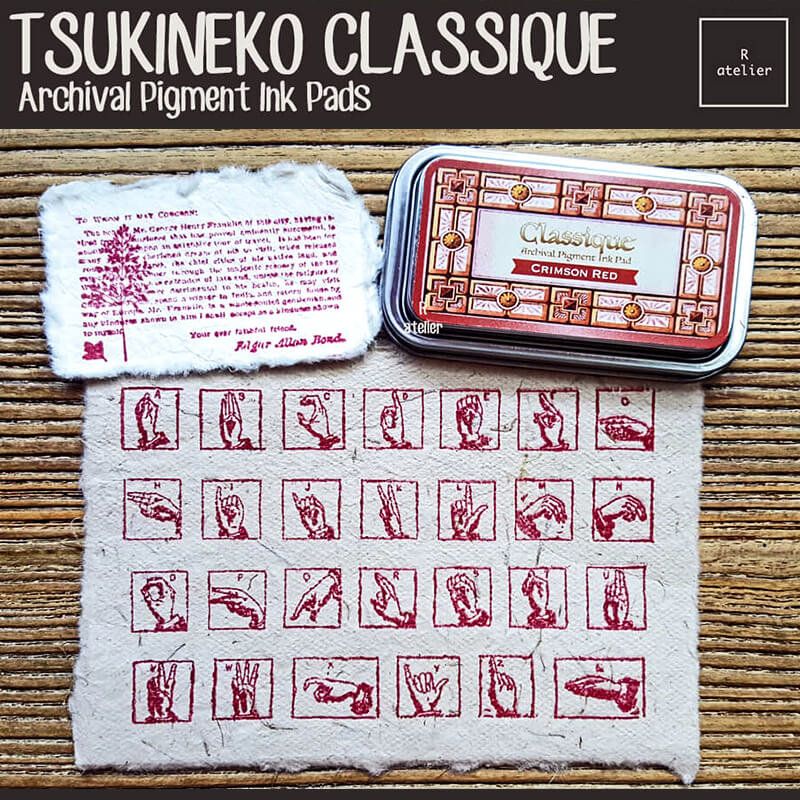 Tsukineko Classique Archival Pigment Scrapbooking Ink Pads
