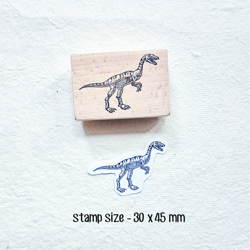 Dinosaurs Jurassic World Natural History Scrapbooking Wooden Stamp