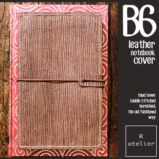 R.atelier B6 / B6 Slim TN Leather Notebook Folio Cover