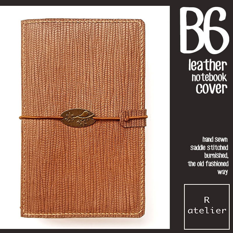 R.atelier B6 / B6 Slim TN Leather Notebook Folio Cover