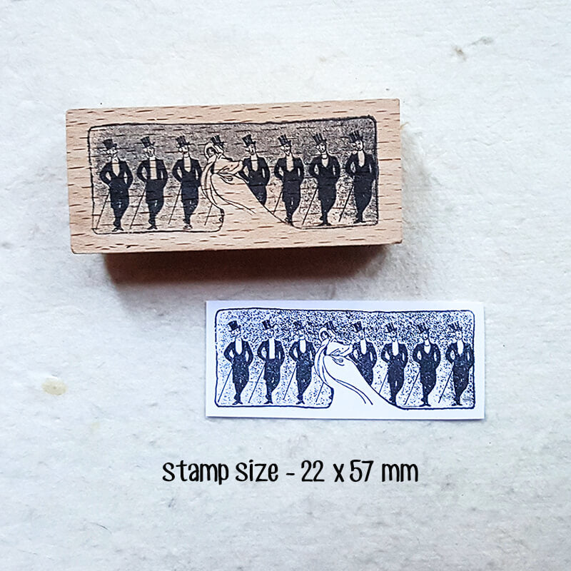 Drawn to Paris Scrapbooking Wooden Stamps
