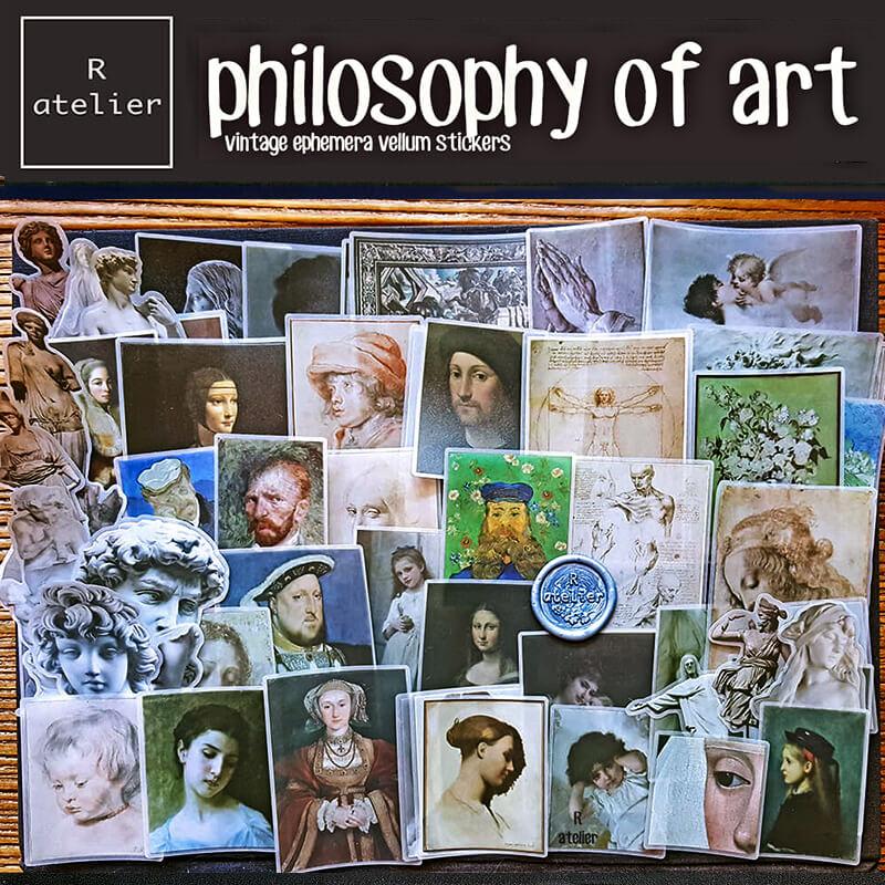 philosophy of art (2) | Decorative Scrapbooking Stickers
