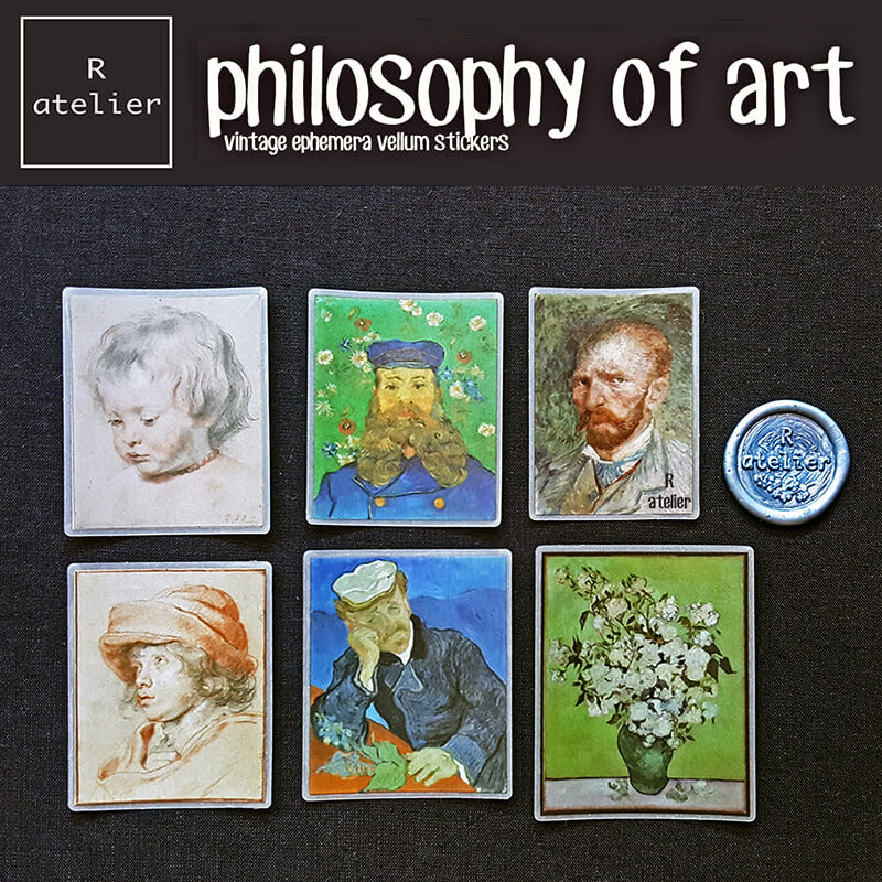 philosophy of art (2) | Decorative Scrapbooking Stickers