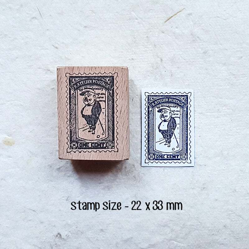 Drawn to Paris Scrapbooking Wooden Stamps