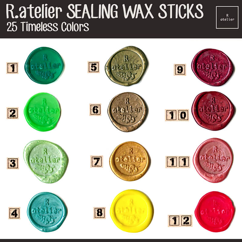 Wax Sealing Sticks for Wax Seal Stamps Value Pack