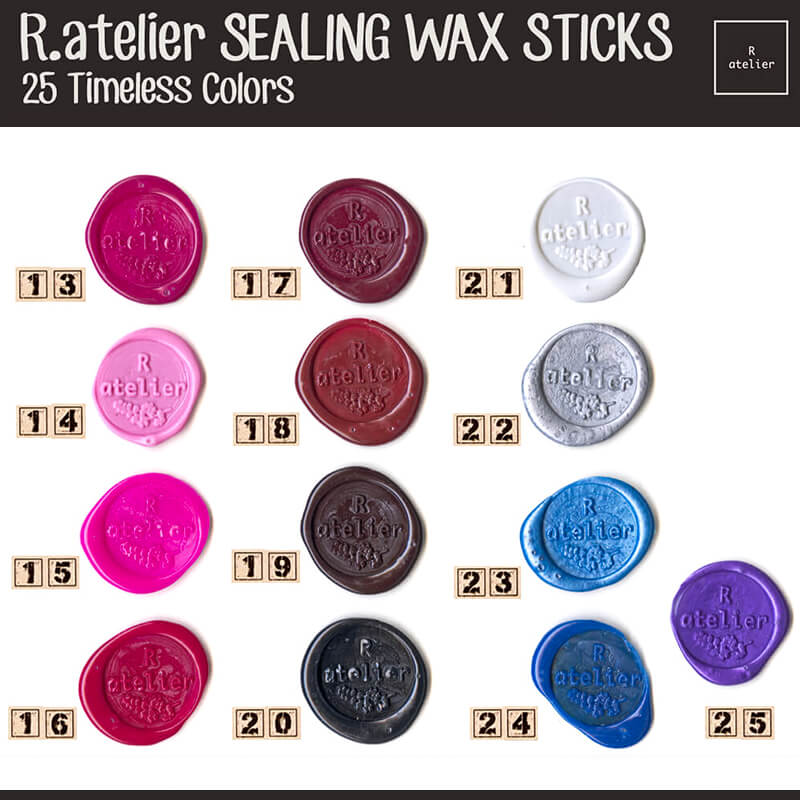 Wax Sealing Sticks for Wax Seal Stamps Value Pack