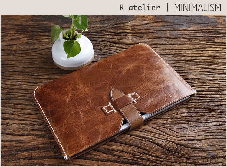 Handmade iPad Mini Leather Sleeve | Tablet Portfolio / Case / Sleeve