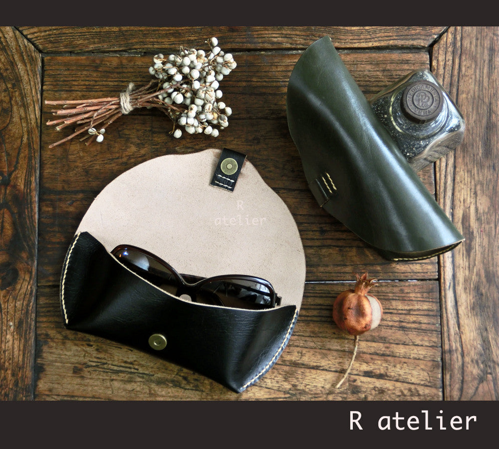 Handmade Leather Sunglasses/Eyeglasses Case