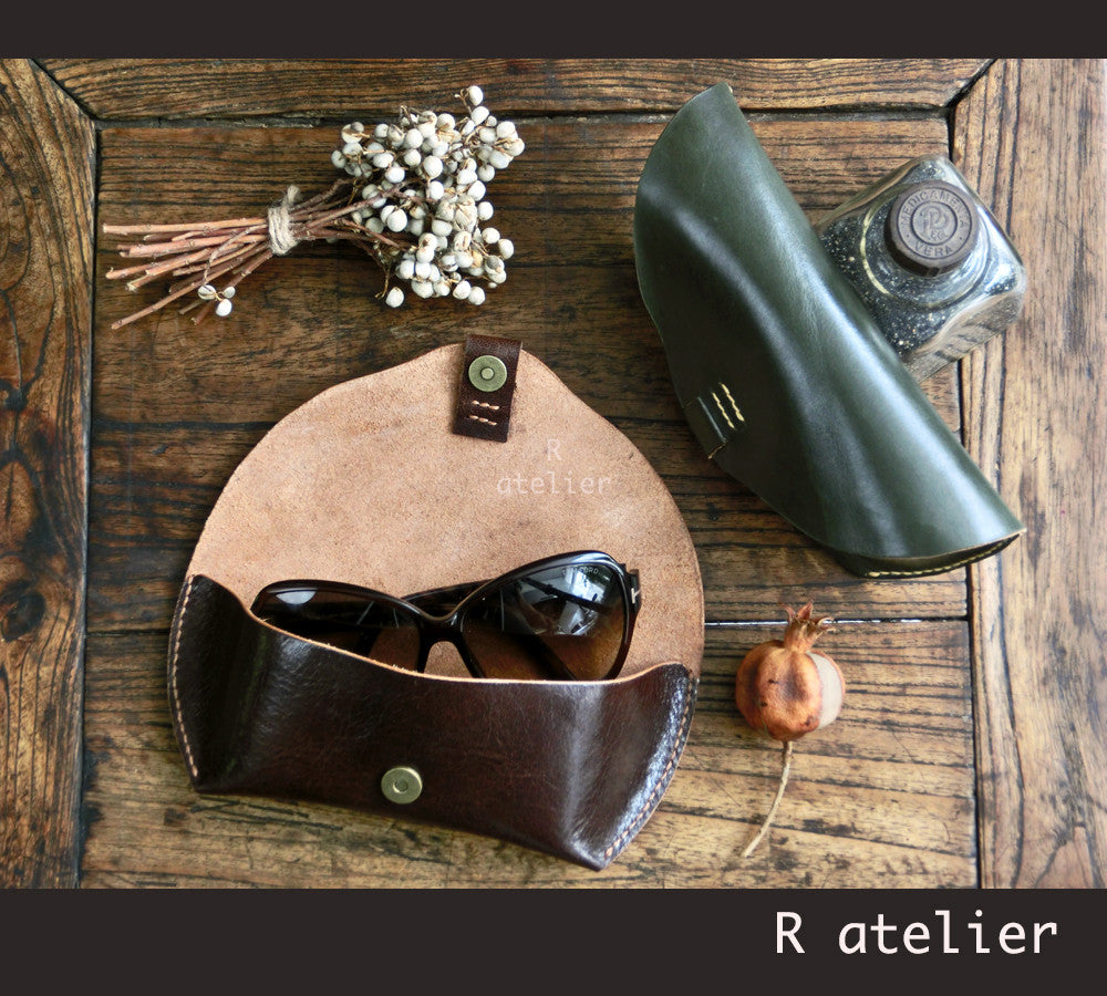 Handmade Leather Sunglasses/Eyeglasses Case