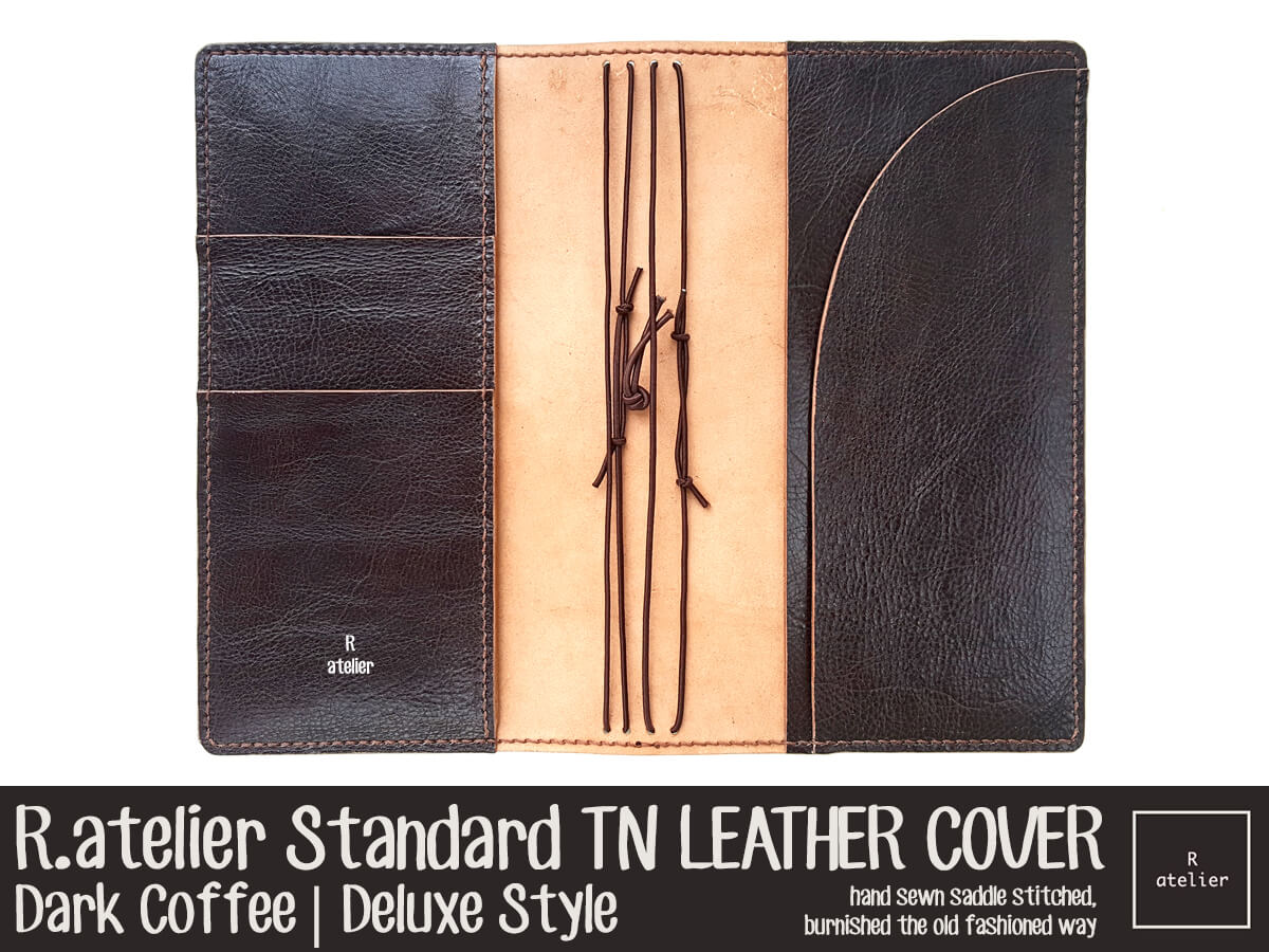 R.atelier Standard TN Leather Cover | Dark Coffee