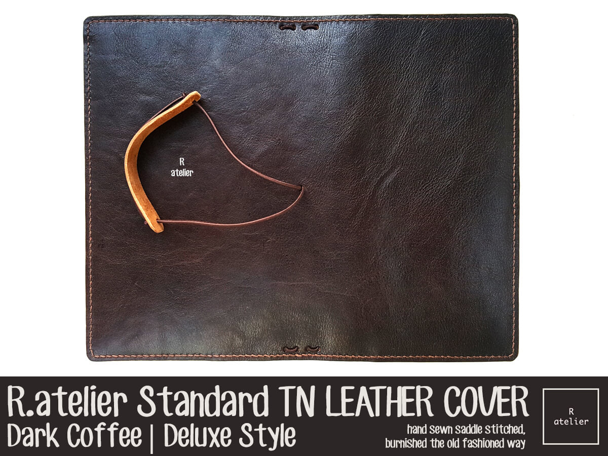 R.atelier Standard TN Leather Cover | Dark Coffee