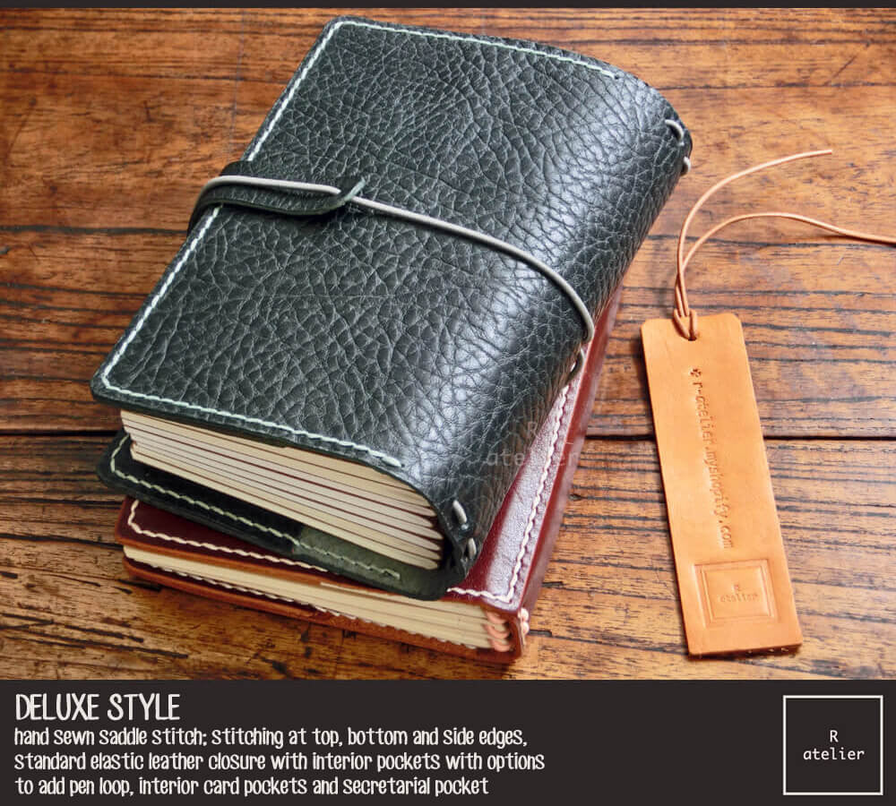 Field Notes | Leather Journal Cover | Midnight Green | Pocket Size
