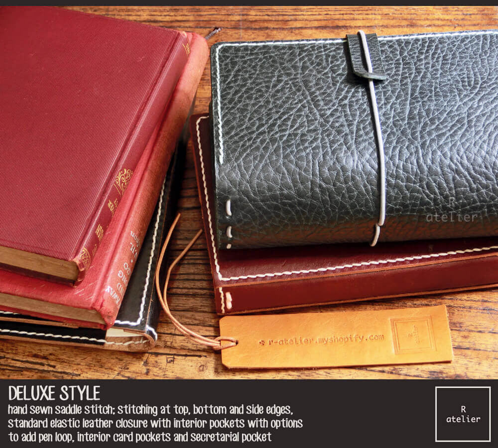 Field Notes | Leather Journal Cover | Midnight Green | Pocket Size