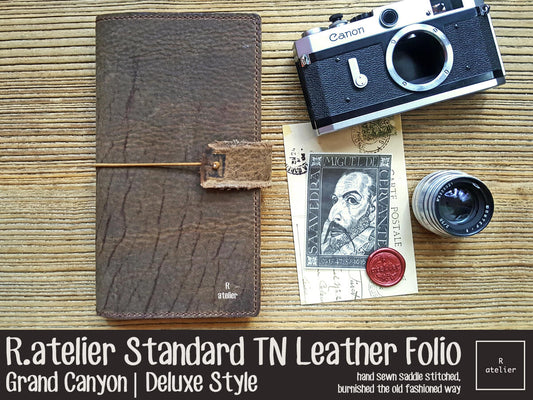 R.atelier Custom Standard TN Leather Folio | Grand Canyon