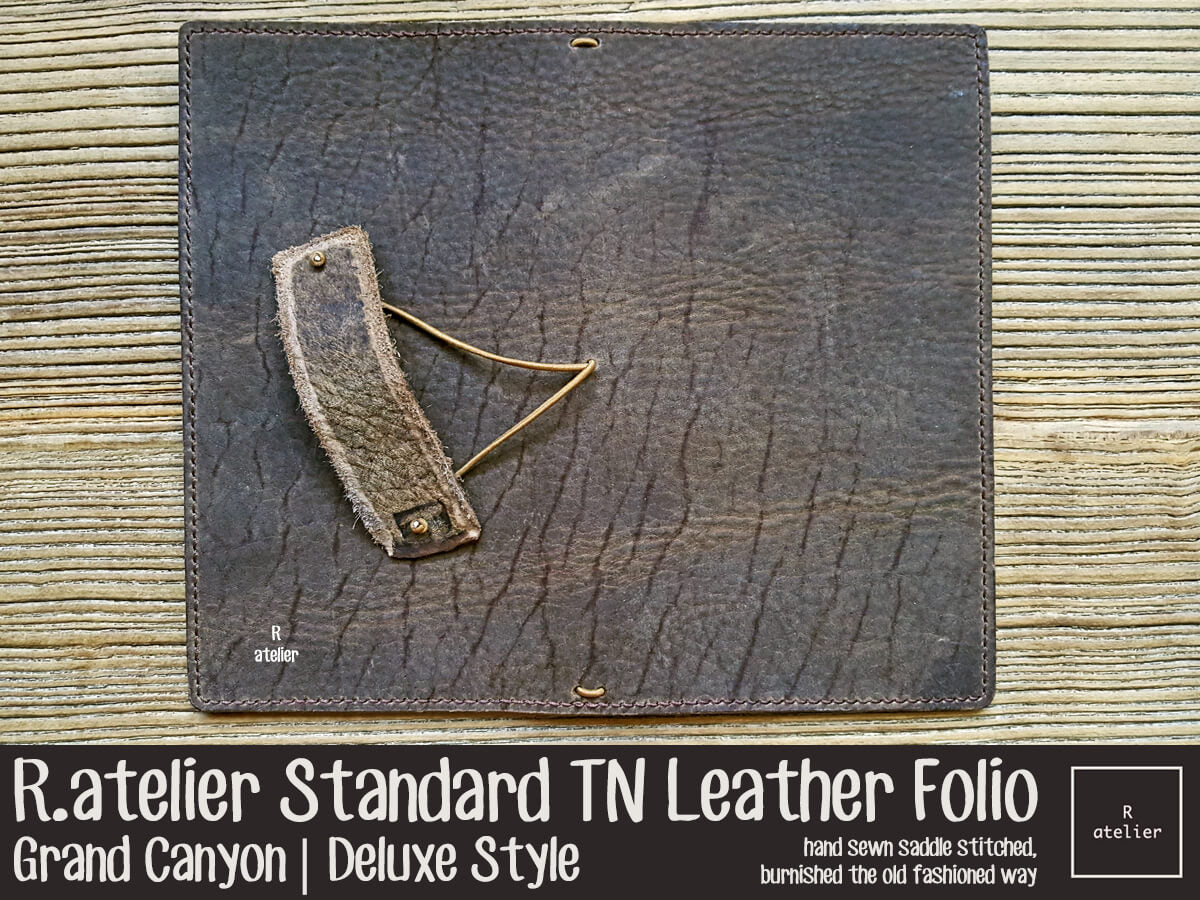 R.atelier Custom Standard TN Leather Folio | Grand Canyon