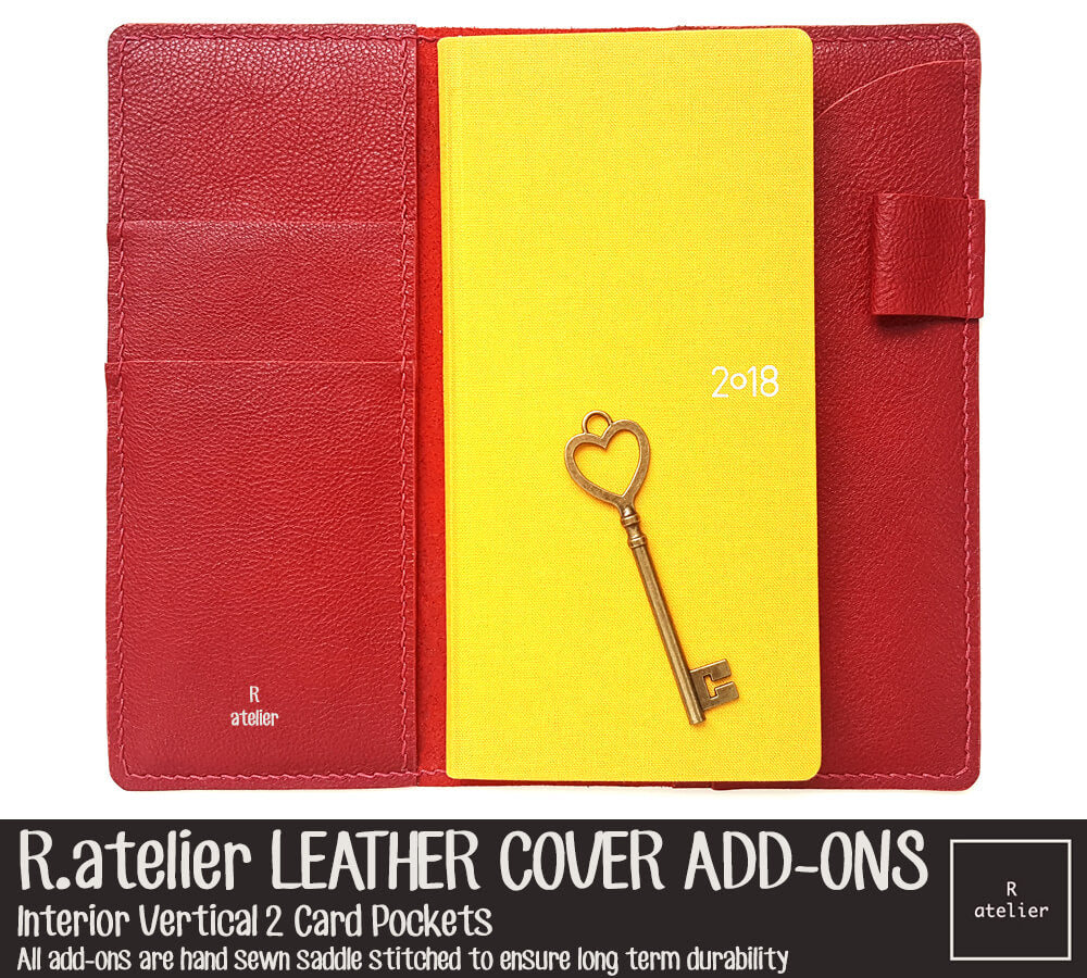 R.atelier Hobonichi Weeks Mega Leather Notebook Folio