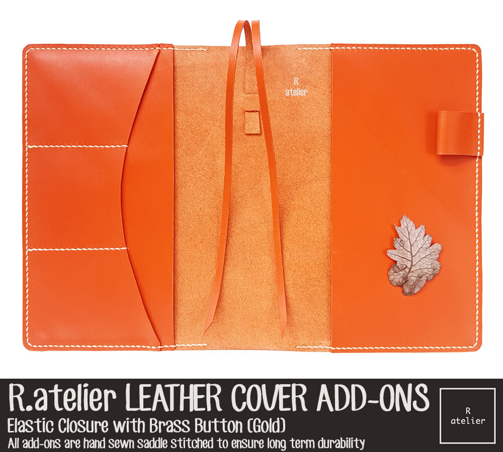 R.atelier Hobonichi Weeks Mega Leather Notebook Folio
