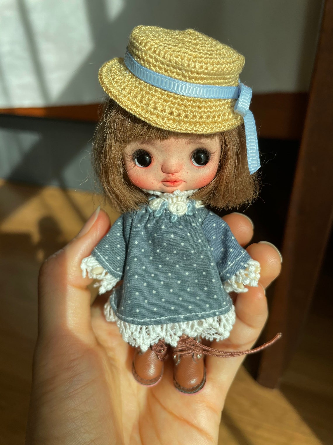 Sarsarblanki Custom Petite Blythe Doll MinMin - OOAK handmade custom ブライス PBL プチブライス