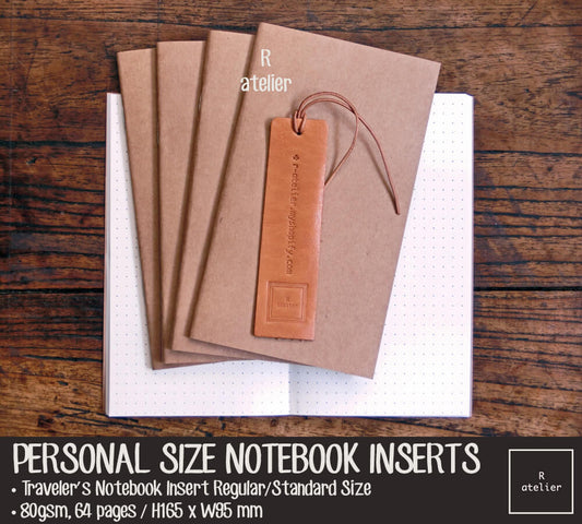 Personal Size Notebook Insert Refills