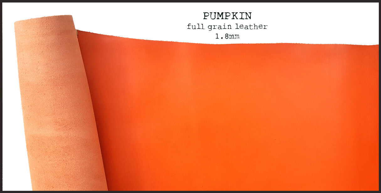 R.atelier B6 Stalogy Leather Planner Cover | Pumpkin