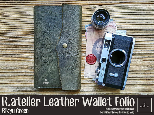 R.atelier Custom Leather Wallet Folio (Trifold)