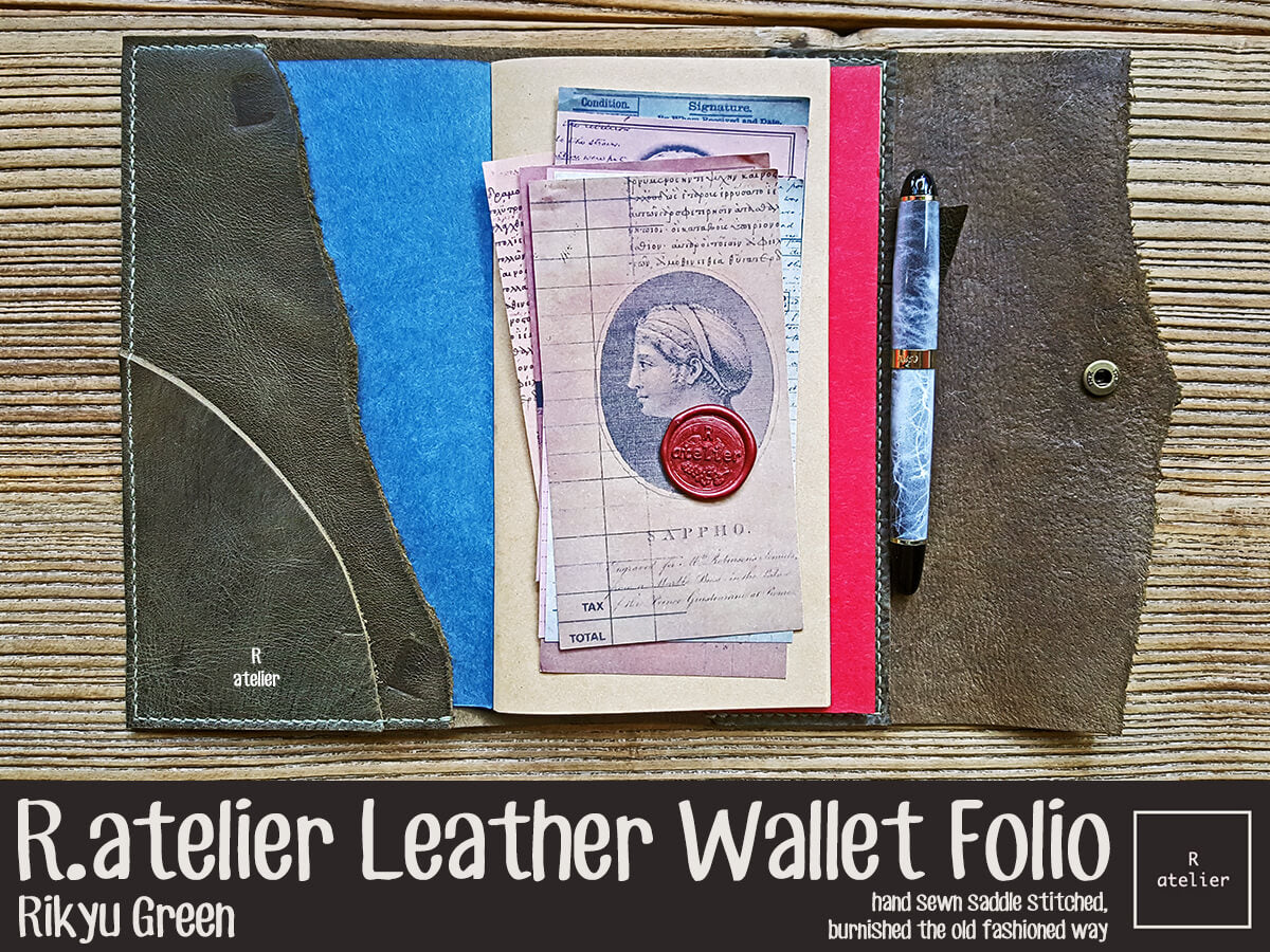 R.atelier Custom Leather Wallet Folio (Trifold)