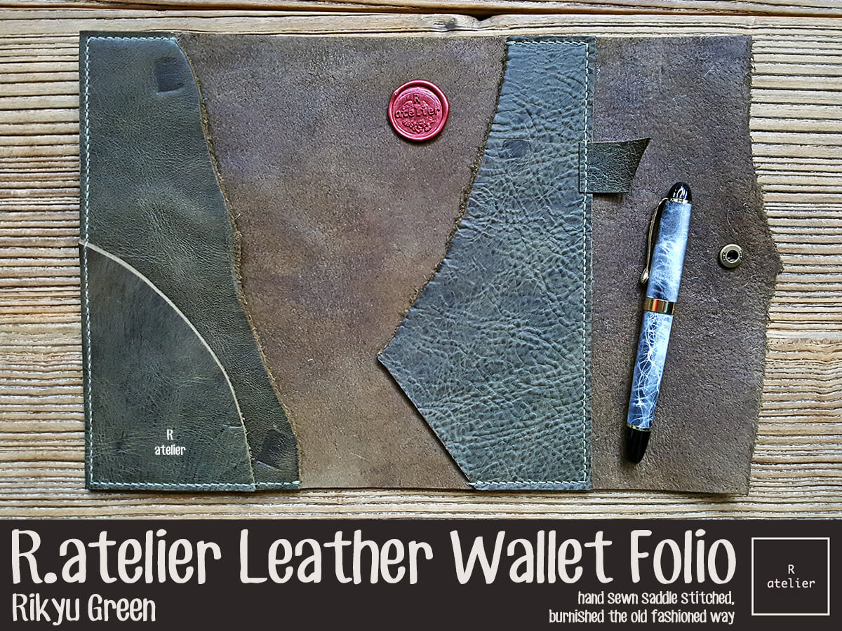 R.atelier Custom Leather Wallet Folio (Trifold)