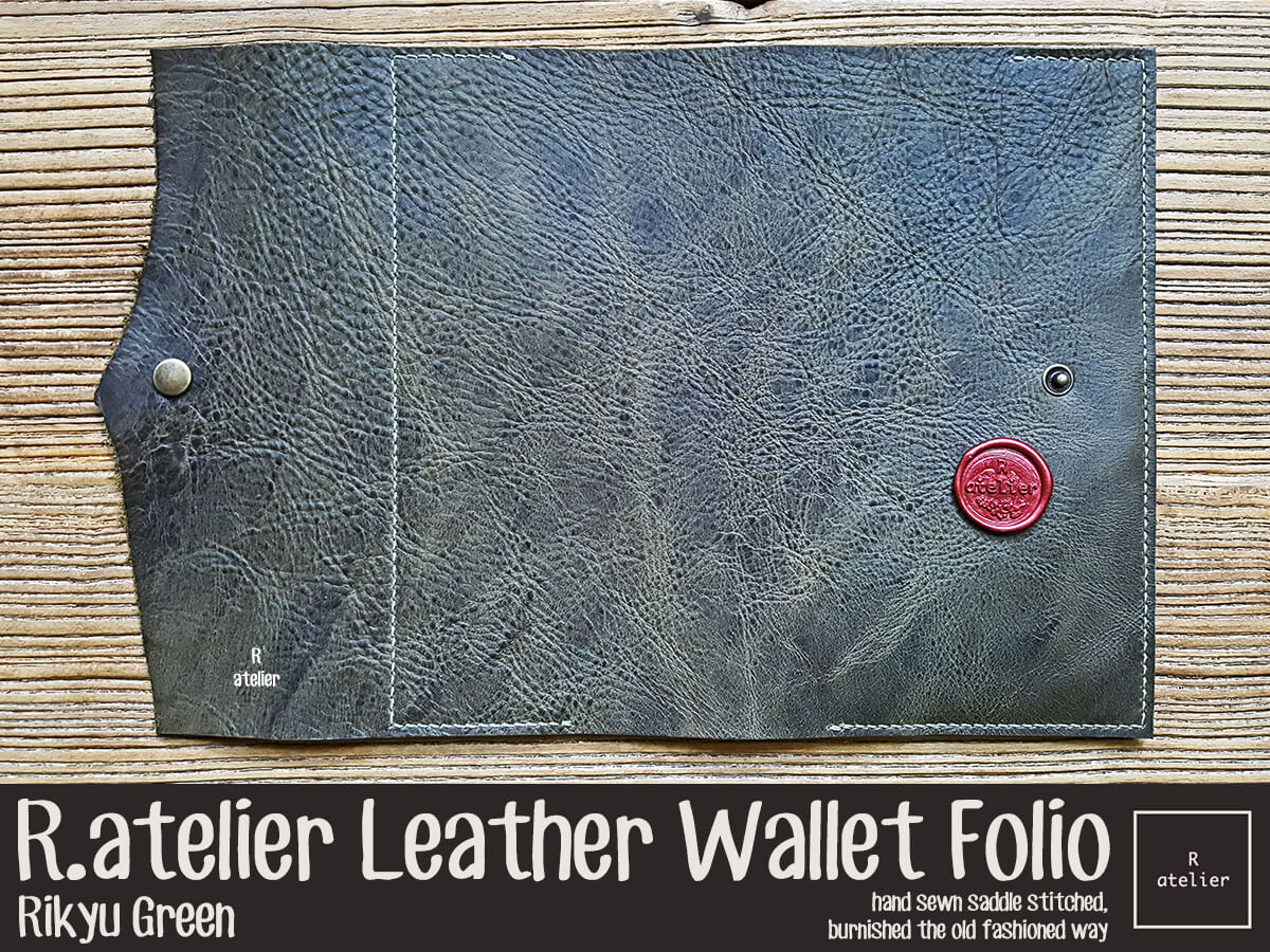 R.atelier Custom Leather Wallet Folio (Trifold)