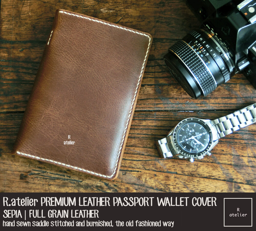 Premium Leather Passport Wallet