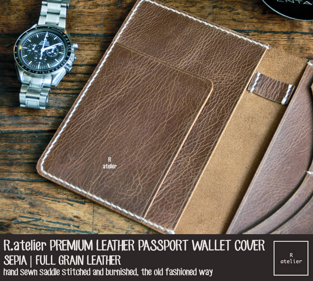 Premium Leather Passport Wallet