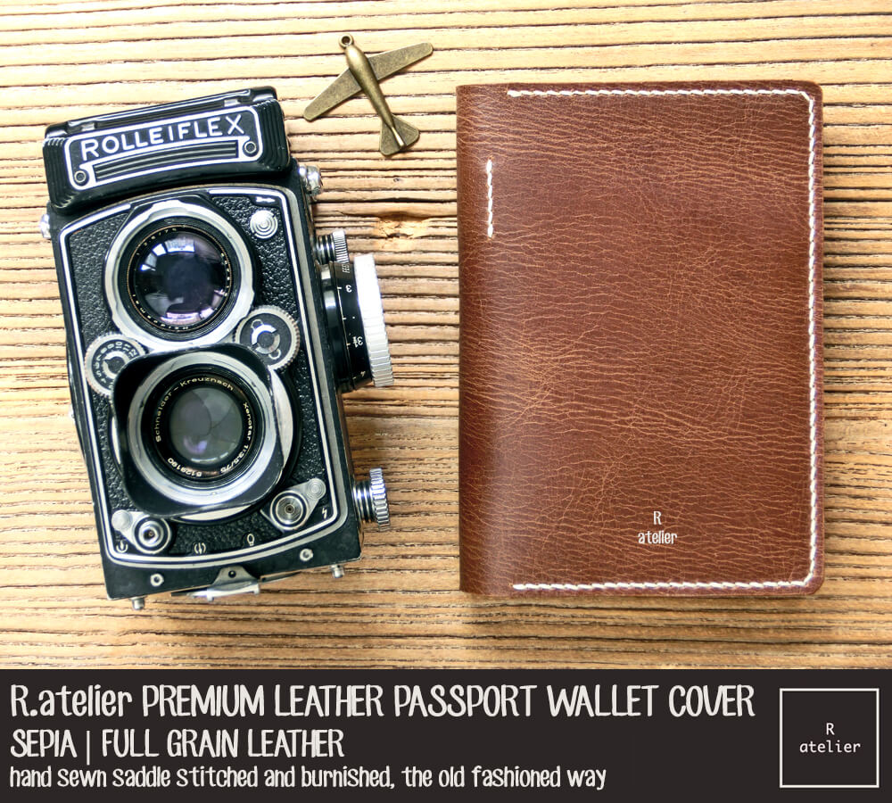 Premium Leather Passport Wallet