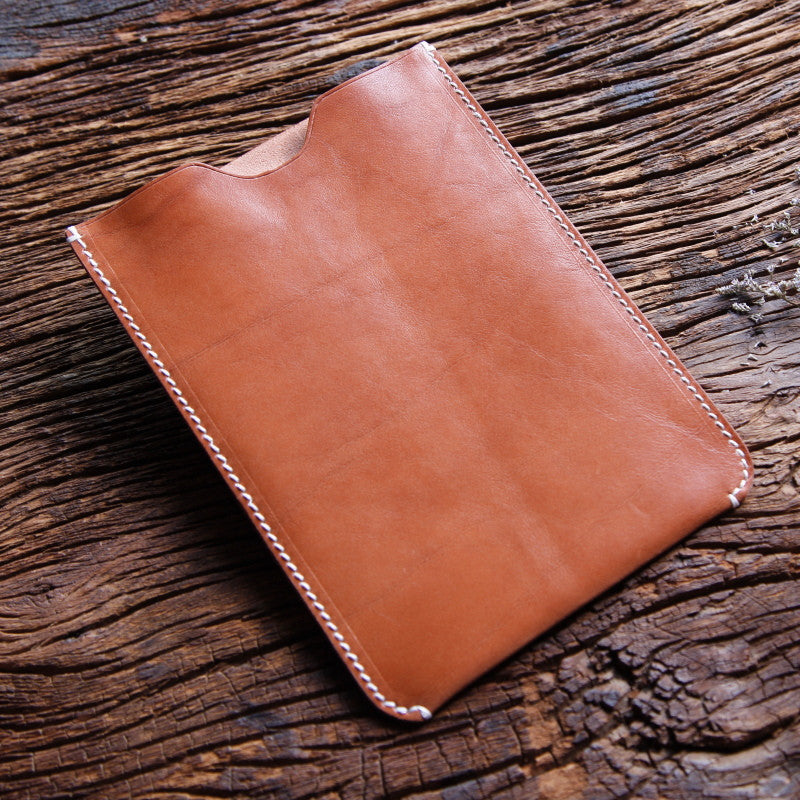 Handmade iPad Mini Leather Sleeve | Tablet Portfolio / Case / Sleeve