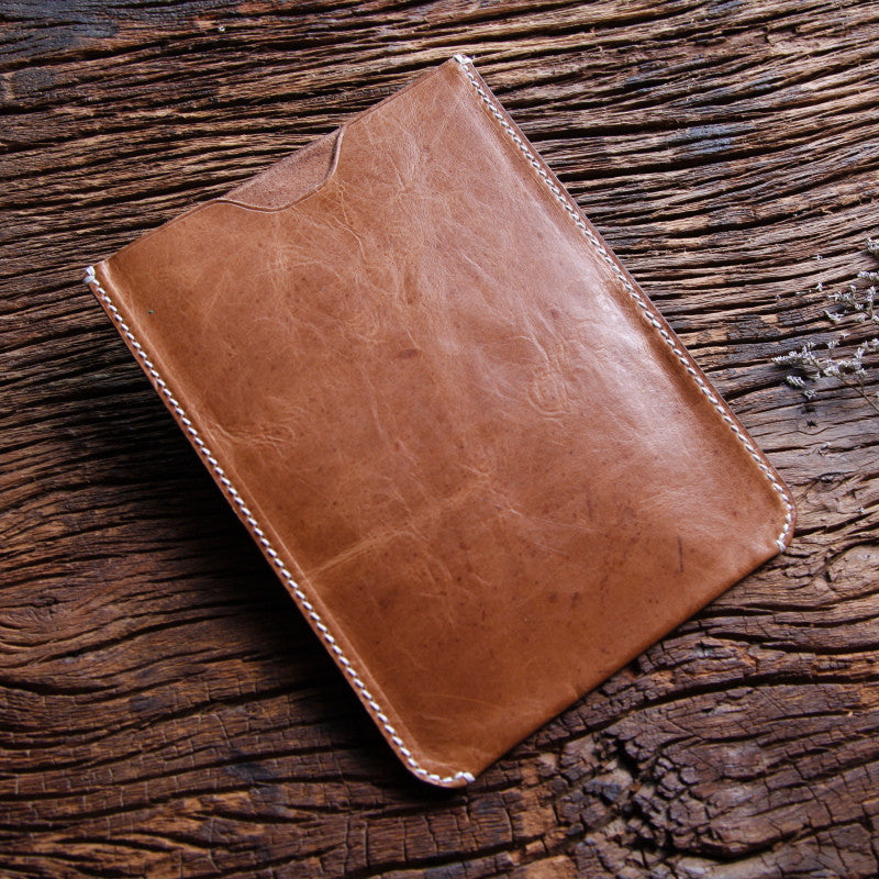 Handmade iPad Mini Leather Sleeve | Tablet Portfolio / Case / Sleeve