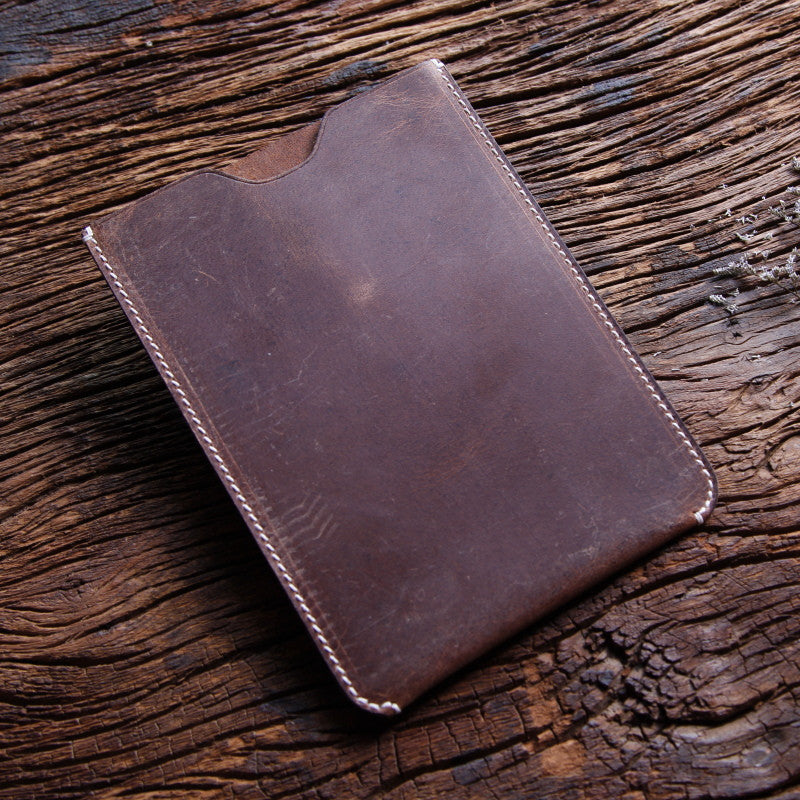 Handmade iPad Mini Leather Sleeve | Tablet Portfolio / Case / Sleeve