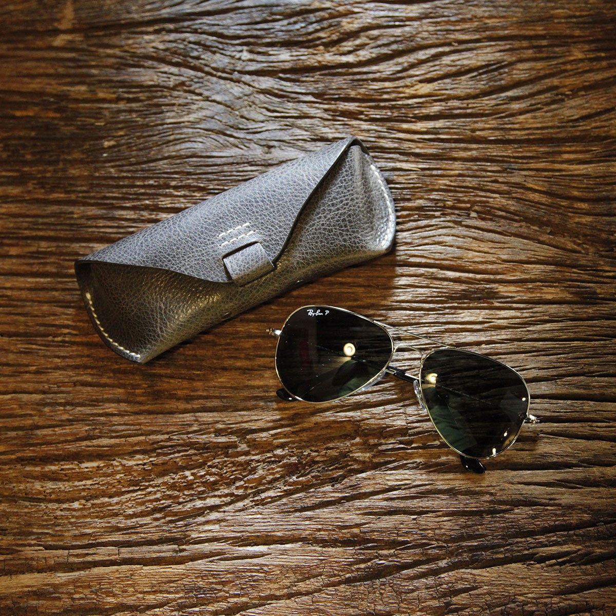 Handmade Leather Glasses / Sunglasses Case