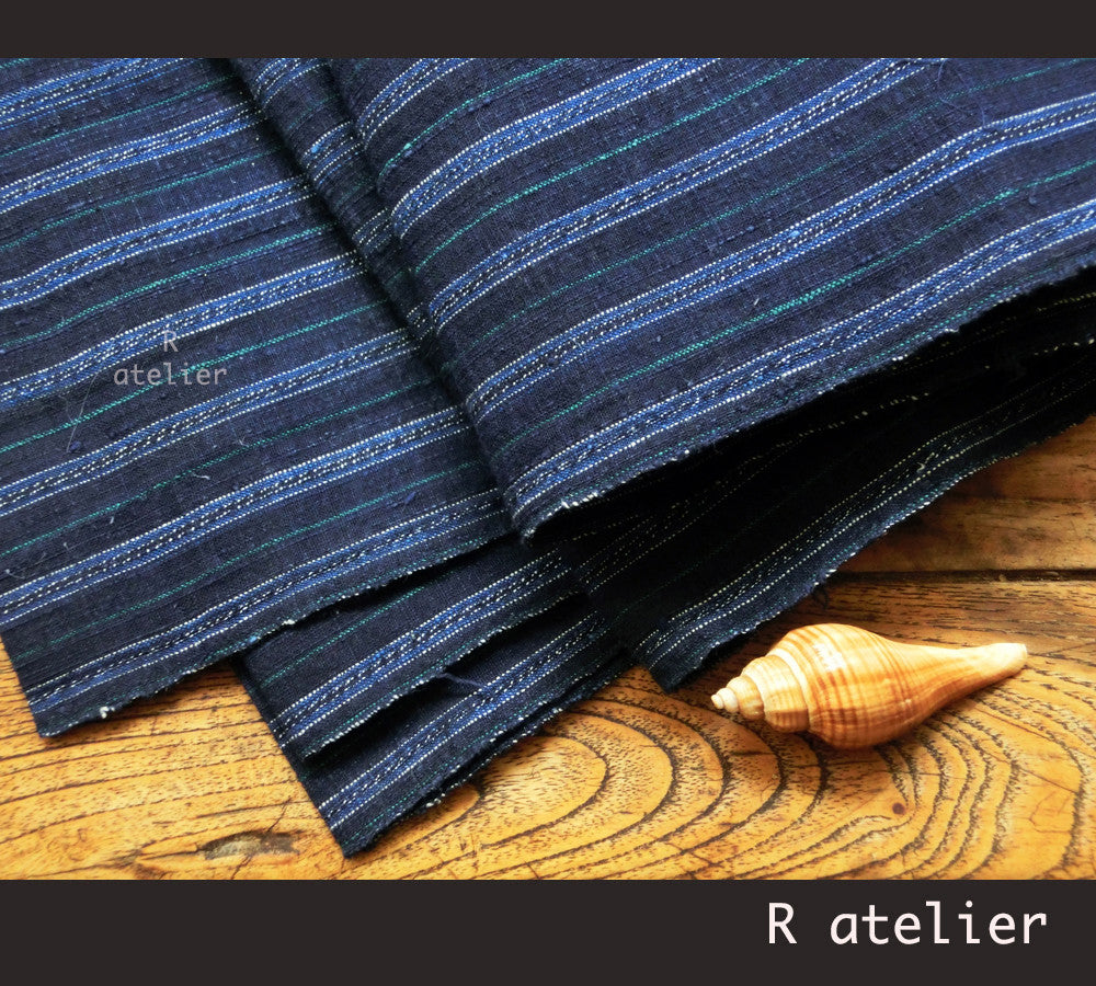 Vintage Chinese Fabric | Handwoven Cotton | Fabric By The Yard