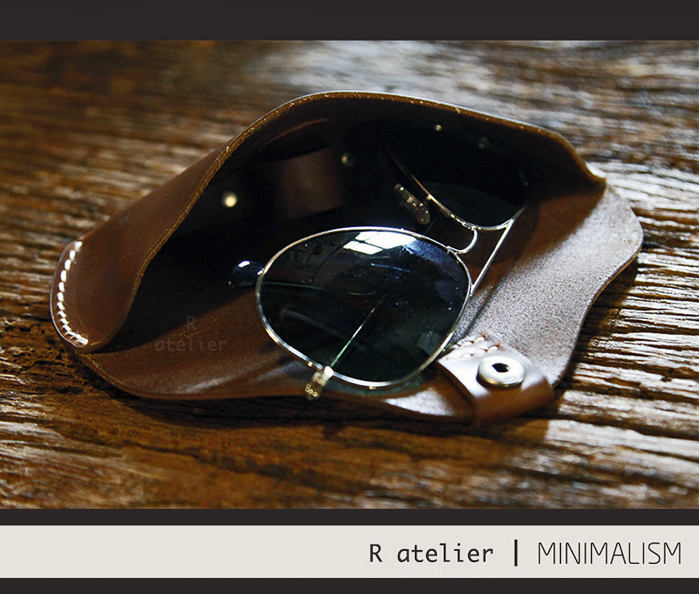 Handmade Leather Glasses / Sunglasses Case