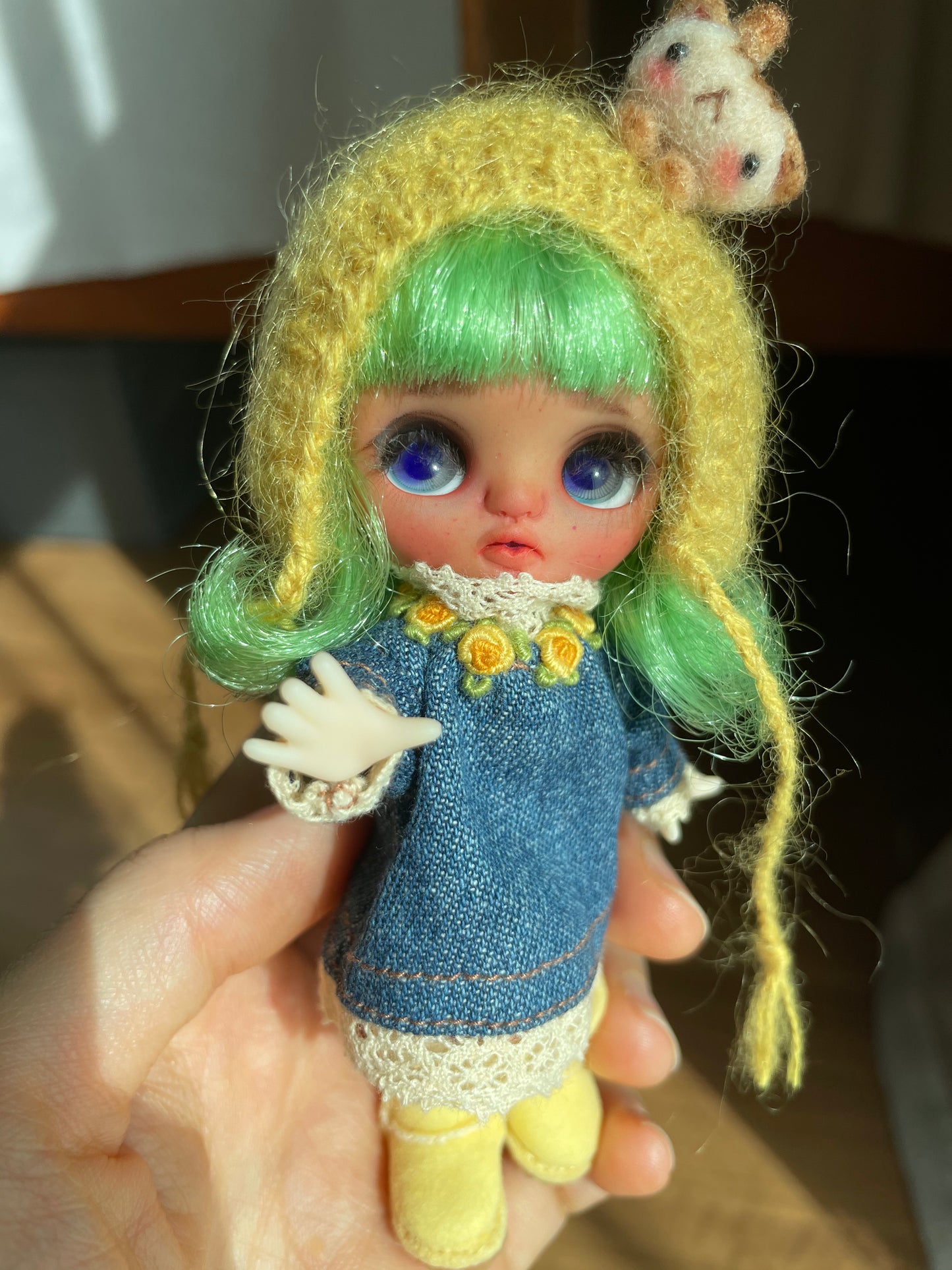 Sarsarblanki Custom Petite Blythe Doll Mintoe - OOAK handmade custom ブライス PBL プチブライス