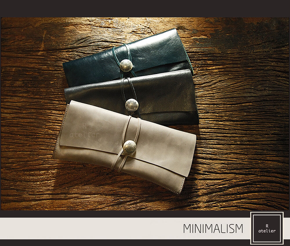 Leather Clutch Wallet