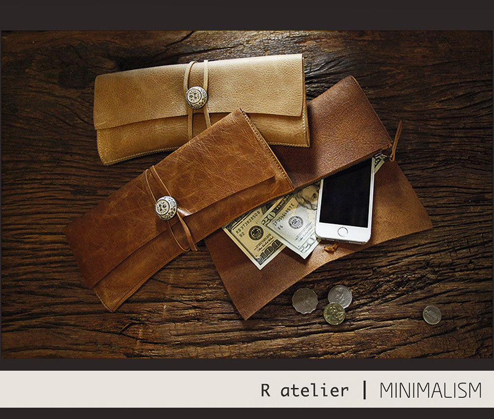 Handmade Leather Clutch Wallet