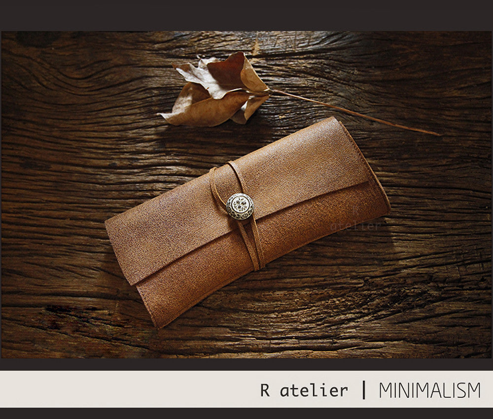 Handmade Leather Clutch Wallet